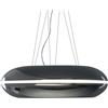 Falmec CLQN74.E0P7ZZZD461F Loop Sospeso 600 m³/h - Nero - 74 cm