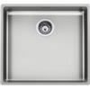 Foster 3141 850 Lavello da Incasso 1 Vasca Monovasca 530 x 480 mm sottotop Serie 45 R12 Acciaio Inox 3141850