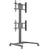 ITB supporto TV e monitor portatile 139,7 cm (55") Nero