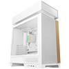 DeepCool Case CL6600 WH Midi Tower Bianco con Ventole RGB e Vetro Temperato