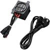PTCYIDU PTC Ventola di Riscaldamento 220V, 200W, Ad Aria PTC, Temperatura Costante, Elettrico in Ceramica Con Cavo di Alimentazione, per Condizionatori d'Aria