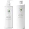 B GREEN Set Detergente Viso Naturale Bio, Latte Detergente e Tonico Purificante, Senza Parabeni e Alcol, 500ml