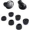 Adhiper in silicone di ricambio Buds Pro compatibili per Samsung Galaxy Buds Pro Earplugs-fit nella custodia di ricarica,tappi per le orecchie in antiscivolo per ridurre il rumore con filtro (nero)