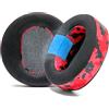 WC FreeZe Maxwell - Cuscinetti auricolari di ricambio in gel di raffreddamento compatibili con le cuffie Maxwell di Wicked Cushions - Elevated Gaming | Red Camo