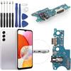RongZy Dock Connettore di Ricarica Compatibile con Samsung Galaxy A14 4G USB Dock Charging Flex di Ricambio per Samsung Galaxy A14 4G A145R AA145P
