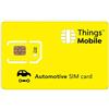 Things Mobile SIM Card per VEHICLE GPS TRACKER - Things Mobile - copertura globale, rete multi-operatore GSM/2G/3G/4G, senza costi fissi, senza scadenza, tariffe competitive. 100€ di credito incluso + 20€ gratis