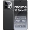 realme 16 Pro+ 5G Smartphone 12+512GB,Grigio Pebble,6,8'' AMOLED 144Hz,Ricarica 80W Ultra Veloce,Batteria 7000mAh,Tripla Fotocamera 200MP,Snapdragon 7 Gen4,Fotocamera Frontale 50MP,IP69