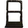 Generico Ricambio Compatibile con HUAWEI HONOR X8B LLY-LX1 LLY-LX2 LLY-LX3 Try tray Vassoio alloggio porta scheda Dual SIM Card Sim 1 + SLOT SIM 2 slitta lettore (Nero)