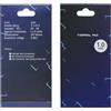 nkomax Pad Termico 12,8 W/MK, 85x45x1mm Thermal Pad, Pad Termici in Silicone per dissipatore di Calore/GPU/CPU/LED (1mm)