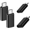 ReetooEcho Adattatore USB C a USB, 4 pezzi, Thunderbolt 4 5 USBC maschio a USB femmina OTG, adattatore tipo A Stick Convertitore Accessori per Apple MacBook Pro Air, iPhone 16e 15 Max, iPad, Samsung Galaxy S24