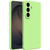 Captor Cover Samsung S26 Plus Custodia Colorata in Silicone Liquido, Antiurto, Flessibile, Bordo Rialzato per Schermo e Fotocamera Con Microfibra Interna per Cover S26 Plus Samsung (Verde)