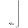 Bingfu Antenna Radio Dab FM Stilo Telescopica 115cm Ricambio Antenna Radiolina Radio Portatile Interni 75 Ohm 7 Sezioni per Ricevitore Stereo Casa Sintonizzatore HiFi