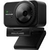 Hollyland Lyra Webcam UHD 4K per PC/Mac, Sensore da 1/1,5, Inquadratura Automatica, PDAF, HDR, Controllo per Live Streaming, Videochiamate, Gaming, Compatibile con Zoom, Teams, Twitch e Altri
