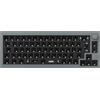 Keychron Q2 Pro - Kit tastiera meccanica 65% ISO Layout, USB-C/Bluetooth, programmabile QMK/Via, corpo in alluminio, kit barebone gioco da montare per switch 3/5 pin, Win/Mac-Grigio