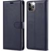 VEGOSCASE Custodia per iPhone 11 Pro max, Custodia a Libro in PU Pelle, Cover a Libro Magnetica [Blocco RFID] Portafoglio con Slot per Schede per iPhone 11 Pro max, Blu