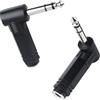 Cable Matters 2-Pack Adattatore TRS ad angolo retto - Adattatore ad angolo retto da 6,35 mm/Connettore audio da 1/4 TRS diritto ad angolo retto per apparecchiature audio professionali