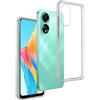 REY Cover in Gel TPU Trasparente per Oppo A78 4G, Ultra Sottile 0,33 mm, Morbido Flessibile, Custodia Silicone