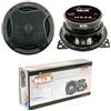 LANZAR COPPIA DI ALTOPARLANTI DIFFUSORI LANZAR MX42 MX 42 10,00 CM 100 MM 4 480 WATT MAX 240 WATT RMS DA PREDISPOSIZIONE AUTO SISTEMA A 2 VIE COASSIALI PER ALLOGGIAMENTI STANDARD