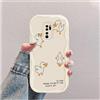 hdqICase Anatra Custodia Onda Silicone Morbido Compatibile con Xiaomi Redmi Note 8 Pro Bianco Cover