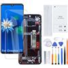 H&LYCYJ Schermo Display per OnePlus 7T TFT HD1901 HD1903 HD1900 LCD Schermo Kit di Ricambio Assembly (Nero con Cornice, Senza impronte digitali)