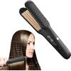 Vmxlso Ferro crespo per capelli, ferro crespo regolabile a 4 temperature, per capelli in ferro crepe per acconciatura soffice, riscaldamento rapido, crimpatrice per tutti i tipi di capelli