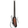 Donner HUSH I EVO2 Chitarra Acustica-Elettrica da Viaggio, Ultra-Leggera, Senza Paletta, con Accordatore Integrato, Supporti Rimovibili e Uscita Cuffie - Sunburst