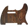 Dopro - Battipenna in plastica stampata 3D con 8 fori, per televisori statunitensi e messicani Fender Telecaster Motivo in legno.