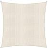 Lumaland Tenda parasole con corde di fissaggio incluse | Quadrato 4 x 4 metri protezione solare | 100% HDPE con filtro UV di protezione [Beige]