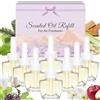 Scent-Hi Deodorante per Ambienti Ricaricabile, 8 x 19 ml, 4 fragranze, Ricarica per Deodorante Elettrico Compatibile con Air Wick/Glade, Citronella, Tuberosa, Pino, Patchouli