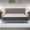 COSMOS - Materasso Memory 160x200 cm - Alto 21 cm - Equinox - Ortopedico Ergonomico - Lattice Blue + Schiuma Memory - 7 Zone - Fatto in Europa