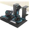 YAARHEJ 2 Set Supporto Scrivania per Flight Sim Joystick, acceleratore, sistema Hotas Compatibile con Logitech X56, X52, compatibile con Thrustmaster T-Flight Hotas/T.16000M/TCA/Warthog 10C/Winwing Orion