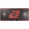 Lexip HBO Game of Thrones XXL Mouse Pad - Targaryen Edition (90x40 cm), Black, Non-Slip Base, Micro-Textured Surface, Washable, Soft Neoprene