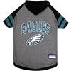 Pets First NFL Philadelphia Eagles - Felpa con Cappuccio per Cani e Gatti, con Licenza NFL, Taglia XS, Maglietta Sportiva con Cappuccio per Animali Domestici, Maglietta Sportiva con Licenza Ufficiale