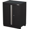 SOGI Armadietto in lamiera SOGI ARR-M-AB-2A per arredo officina - 2 ante - 2 ripiani - 680x460x865 mm