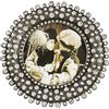 SARO LIFESTYLE - Cornice portafoto in argento, 7,6 x 7,6 cm