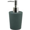 Spirella Dispenser di Sapone Takeo in Fibra di bambù Verde Scuro
