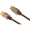 Monster Cavo HDMI M2000, 1,5 m, HDMI 2.0, cavo HDMI 4K, cavo HDMI ad alta velocità 25 Gbps, HDR10+, connettori oro 24K, cavo TV compatibile con console di gioco, laptop, lettori DVD, proiettori