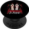Summer Squad Funny Christmas In August S Natale In agosto Buon Natale Amore Estate PopSockets PopGrip Adesivo