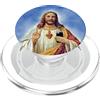 Inside Out Designs Divertente Gesù Cristo segno di pace Cellulare Selfie PopSockets PopGrip per MagSafe