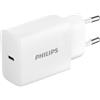 Philips DLP5312CW GaN PD30W - Caricatore USB C, spina europea, ricarica ad alta velocità, 30 W, tecnologia GaN avanzata, protezione di ricarica sicura, colore: Bianco
