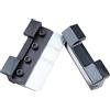 KASTFORCE KF5007 4 Pollice 100mm Morsa Monte Metallo Freno Bender Attacco Bending Capacità Max 14 Gauge 2mm Acciaio Dolce 1/8 Alluminio