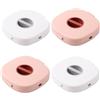 TopHomer 4 avvolgicavi, portatile, retrattile, organizer per cavi, mini avvolgicavo per auricolari, cavo di ricarica del telefono