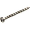 SECCARO Viti per truciolato a testa semicircolare 3 x 30 mm, in acciaio inox V2A VA A2, viti per legno con filettatura completa, TX/esagono incassato, rotonde, 250 pezzi