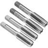 QUARKZMAN 2 Set Metriche Maschi a Mano, M12 x 1.25 H2 Filettatura Conica + Maschio di Fondo, Acciaio Utensile Lega 9CrSi Kit Utensile per Filettatura Fresatura