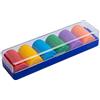 Falomir - Acc Parchís Set completo di 6 cubetti di plastica Gioco da tavolo (accessori), multicolore (27934)