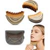 OulQinyhome Spazzola per Massaggio Facciale Linfatico Spazzola per Contorno Viso Massaggiatore per Mento e Linea Mascella Design Ergonomico Adatta alla Pelle