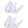 SagaSave Supporto da parete per skateboard, supporto per display longboard, display per mini appendiabiti da parete, espositore per skateboard per skateboard longboard