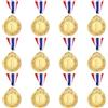 Simpeak 12 Pezzi Medaglie Premiazioni Metallo, Medaglie per Il Primo Vincitore per Campioni Sportivi a Tema Olimpico Bomboniere per Feste Cerimonia Incentivi per Studenti Giochi diurni, 2 Pollici