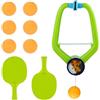 Guyode Set di Allenatore da Ping Pong Regolabile | Ginnico Indoor Hanging, Allenamento Sospeso, Door Game Accessori Tennis Tavolo
