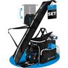STYNGARD Set di borse da snowboard con tasca per stivali, da 140 cm a 190 cm), con imbottitura nella zona di legatura, borsa da snowboard modello Calgary